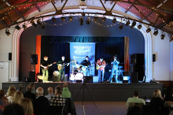 Neil Rigby and Daevid D'Mello at The Wadhurst Blues Club