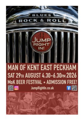 Jump Right In live at The Man of Kent Beer Festival East Peckham